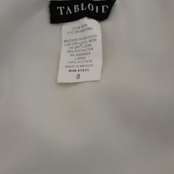 Lime green tabloid jacket size 8 - Picture 5 of 8